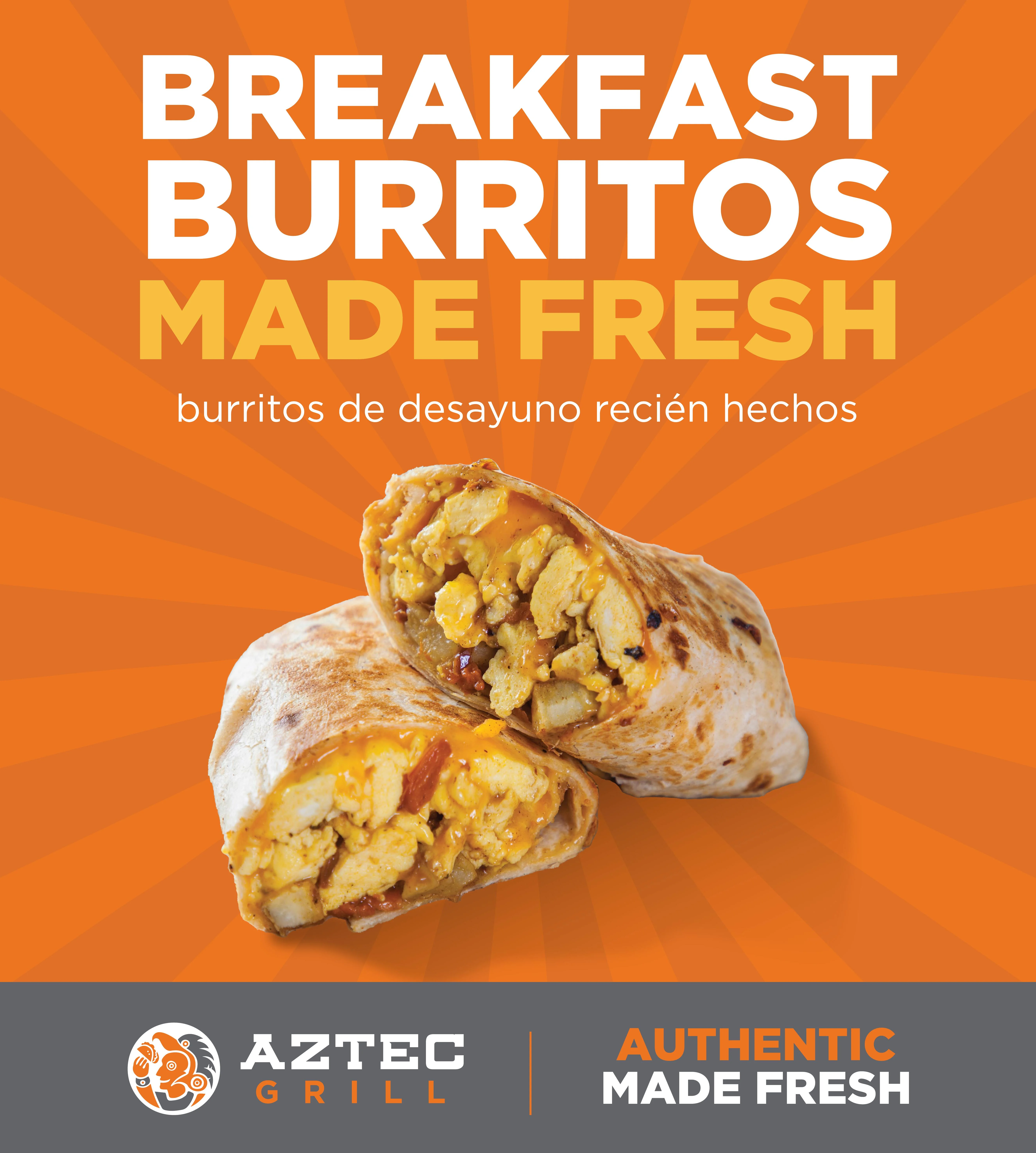Breakfast Burrito 59x53 In-Store Graphic