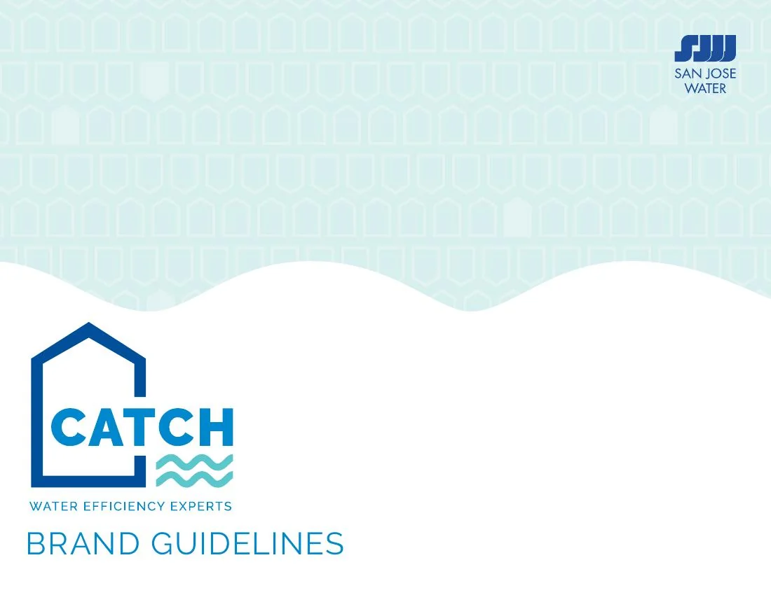 CATCH Water Efficiency Experts Brand Guidelines