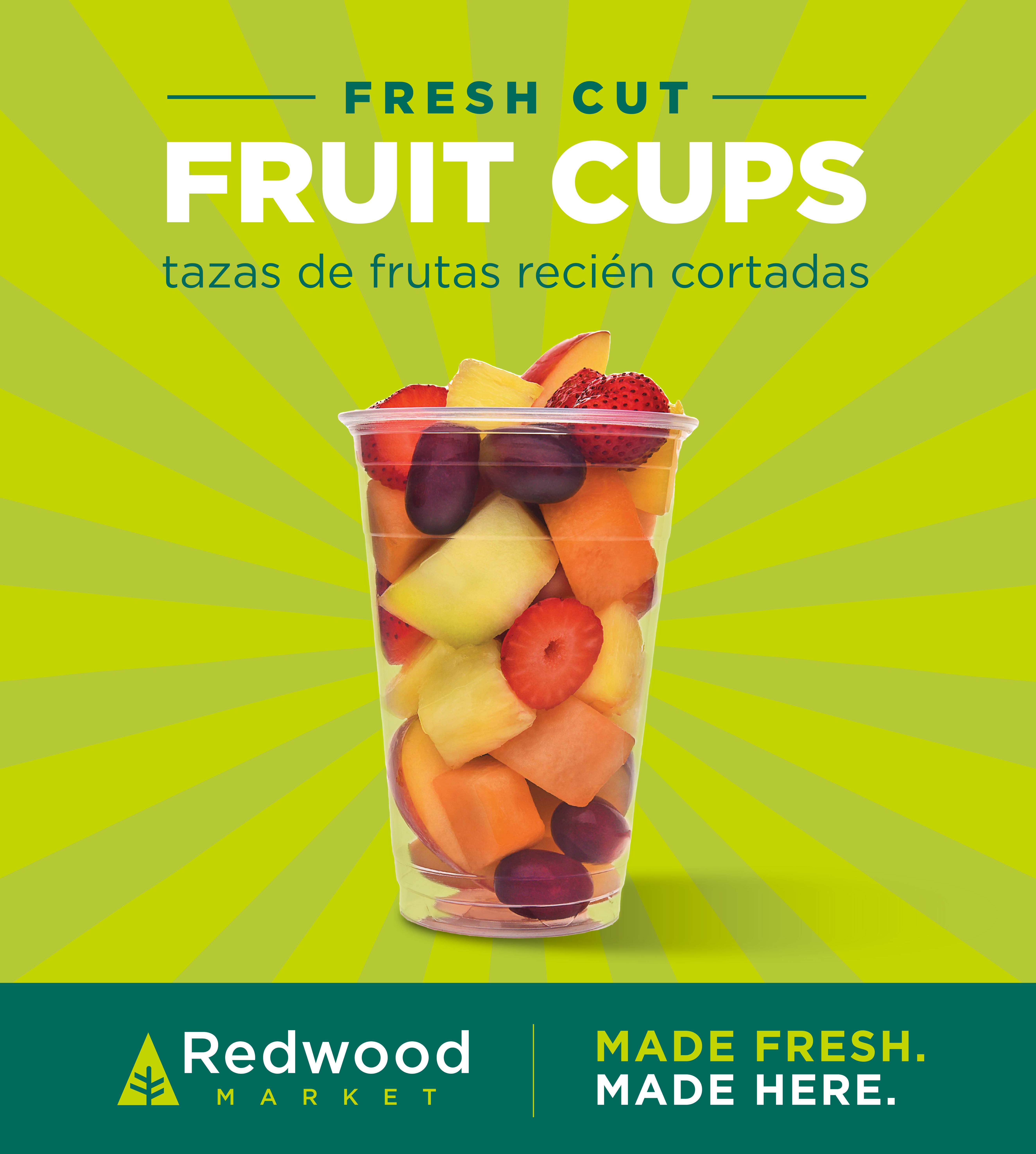 Aztec Grill — Fruit Cups In-Store Graphic