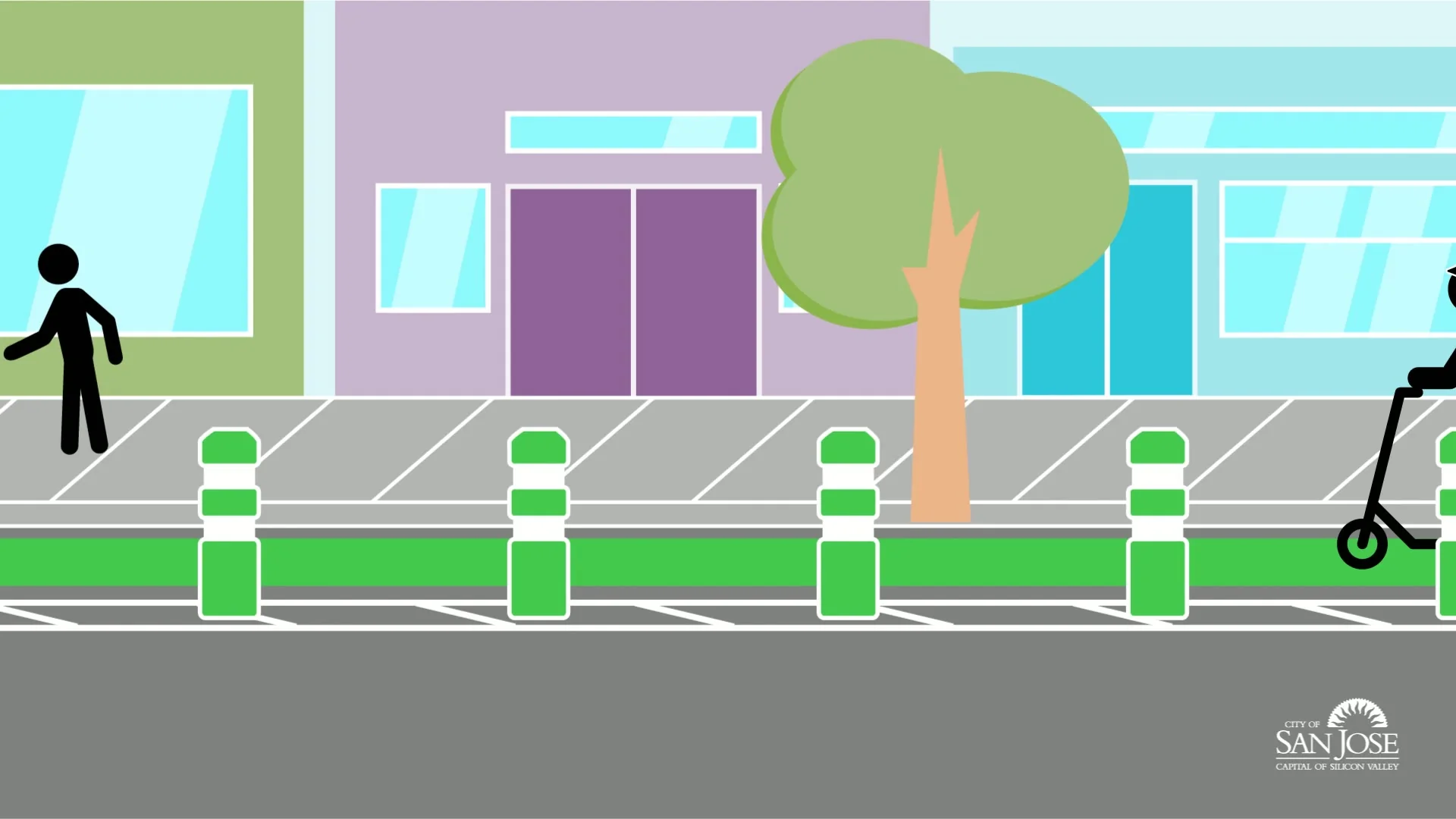 San Mateo Introducing Better Bikeways (Pt. 4)